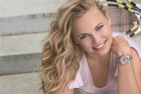 caroline wozniacki ambasciatrice di rolex